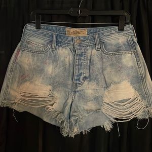 Hollister boyfriend shorts